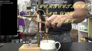 How we set up the Belgium Siphon Coffee Maker [upl. by Negem307]