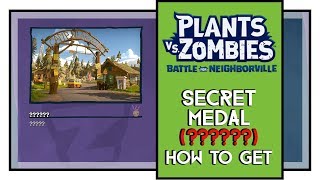 Plants VS Zombies BFN SECRET Medal Weirding Woods  Medal [upl. by Willy556]