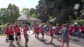 🎺Sauk Prairie High School Marching band in the 2023 Middleton Good Neighbor Festival Parade [upl. by Lamee837]