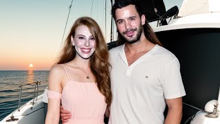 Elçin Sangu and Barış Arduç Enjoy a Relaxing Day on the Boat [upl. by Xirdnek]