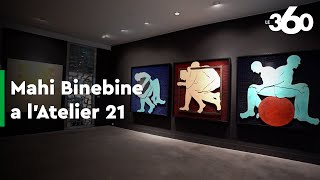 La dernière expo de Mahi Binebine au Maroc à lAtelier 21 [upl. by Ximenes25]