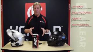 Amp Pro Bluetooth Helmet Audio System from UCLEAR Digital [upl. by Fisa]