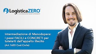 Evitare l intermediazione di manodopera 1 La costruzione dellappalto [upl. by Balthazar]