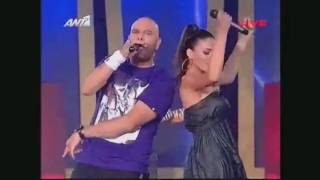 Ivi Adamou amp Stavento  quotSan erthei i meraquot Live at Dancing With The Stars [upl. by Marvella]