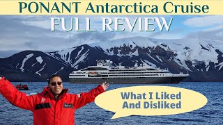 BRUTALLY HONEST Review of my PONANT ANTARCTICA 🇦🇶 Cruise on Le Boréal [upl. by Elinor342]