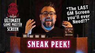 The Last GM Screen Youll Need  The Ultimate Game Master Screen Sneak Peek  RealmSmith [upl. by Simpson159]