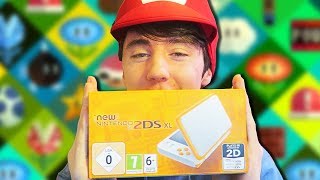 New Nintendo 2DS XL Unboxing [upl. by Anyahs]