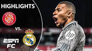 MBAPPE SCORES 😱 Girona vs Real Madrid  LALIGA Highlights  ESPN FC [upl. by Oker]