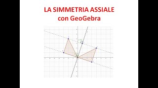 Simmetria Assiale con GeoGebra [upl. by Goulet]