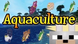 Aquaculture 125 Minecraft Mod Review and Tutorial  Client amp Server [upl. by Crespo128]