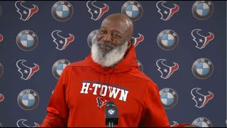 Lovie Smith recaps the Texans win over the 49ers  Houston Texans [upl. by Tita18]