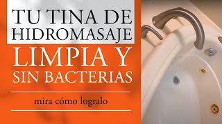 ¡Desinfección de sistema de hidromasaje DIY [upl. by Faucher]