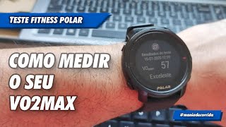 Como medir o VO2 Max no relógio Polar [upl. by Roselani]