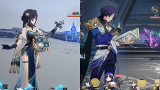 Ruan Mei amp Dr Ratio response when You AFK during Battle [upl. by Bab577]