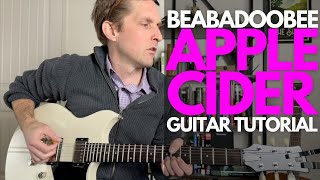 Apple Cider by Beabadoobee Guitar Tutorial  Guitar Lessons with Stuart [upl. by Ynneg]