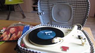 Teppaz Vintage Portable Record Player  Video No 2 [upl. by Anabella592]