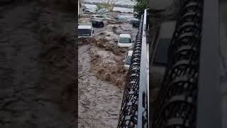 Flood in Riposto Sicily Italy November 12 2024 [upl. by Ayama]