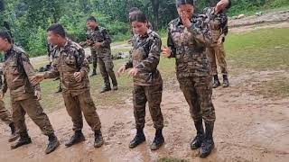 Training Dance  Nepal army  By AGL channel nepalarmy military aglchannel [upl. by Fadden923]