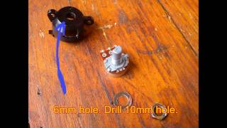 How to replace Saitek X52 Pro rudder potentiometer [upl. by Cline]