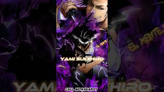 YAMI SUKEHIRO BLACK CLOVER MALAYALAMമലയാളംmalayalam shorts blackclover [upl. by Etnoek]