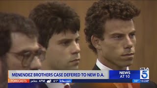 Menendez Brothers case deferred to new LA County DA [upl. by Einnaffit]