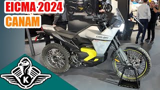 CanAm  Electric motorcycles from Canada at EICMA 2024 [upl. by Waki278]