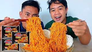 MUKBANG MIE SEDAAP 5 BUNGKUS 😱😱😱 [upl. by Eirek]