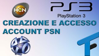 Creazione account PS3  Errore  Accesso al tuo account per PlayStation Network [upl. by Hepsiba874]