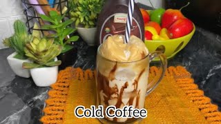 Cold Coffee Recipe Classic Cold Coffee Easy Summer Drink [upl. by Sallad]