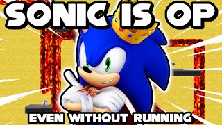 Only SONIC Can Do This Challenge Even Without Running  Super Smash Bros Ultimate [upl. by Ellerehs]