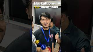 Hackathon ya Ideathon🤔 hackathon ideathon techvlog coding startup business minivlog vlog [upl. by Eentirb]