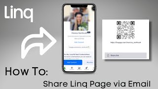 How To  Share Linq Page via Email [upl. by Sara-Ann]