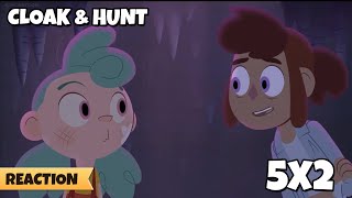 Camp Camp  S05E02  Cloak amp Hunt  REACTION [upl. by Lidia828]