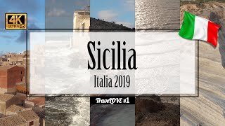 🇮🇹 SICILIA in 4K  Drone video Italia  1 [upl. by Gresham]