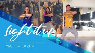 Light it up  Major Lazer  Easy Dance Fitness Choreography [upl. by Phox]