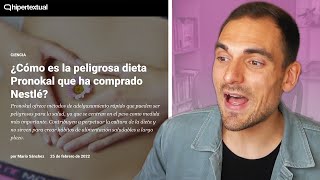 DIETA PRONOKAL por qué es un PELIGRO para tu SALUD  Efecto rebote Dieta Cetogénica y Gordofobia [upl. by Ytte]