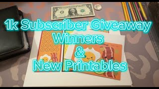 1K Giveaway Winners…Did you win budgetingcommunity cashbudgeter [upl. by Iraj]