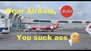 AirAsia is a terrible airline Kuala Lumpur to Bangkok [upl. by Eisso]