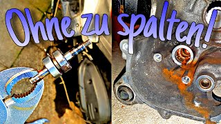 ðŸ”´ Wasserpumpe tauschen ohne den Motor zu spalten [upl. by Haibot419]