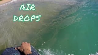 Air Dropping At Sandys Bodyboarding POV [upl. by Akiam839]