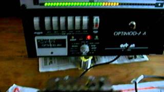 Modulator met 4x 807  Orban Optimod 9000a am [upl. by Letch]