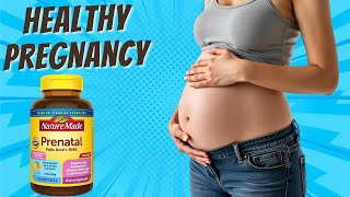 Nature Made Prenatal with Folic Acid  DHA Softgels The Ultimate Pregnancy Support [upl. by Haggerty]