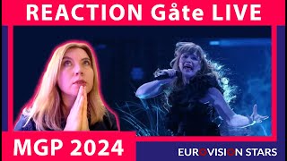 REACTION Gåte “Ulveham”  Reaction on MGP 2024 🇳🇴 Norway Eurovision 2024 [upl. by Ennovyhs]