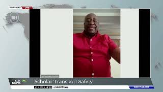 Transport Month  Safety and operating practices of scholar transport services Vusi Ngutshana [upl. by Eytteb802]