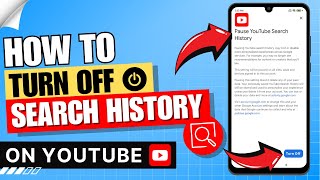 How to Turn Off Search History on YouTube 2024 ✅ [upl. by Okoyik]