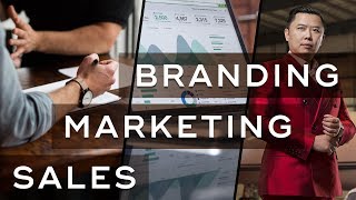 The Differences Between Sales Marketing amp Branding  Personal Branding Ep 2 [upl. by Booth]