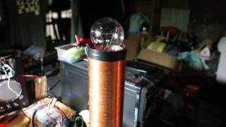 Tesla coil of無線電力傳輸特斯拉線圈2 [upl. by Eladal491]