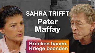 Sahra trifft Peter Maffay „Brücken bauen Kriege beenden“ [upl. by Ayle349]