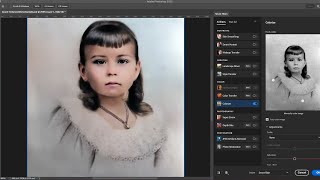 Use the NEW Photo Restoration Neural Filter in Photoshop 2023 to Restore OLD Photos [upl. by Crispen]