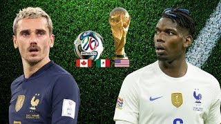 GRIEZMANN ET POGBA DE RETOUR POUR LA COUPE DU MONDE 2026 [upl. by Rahman]